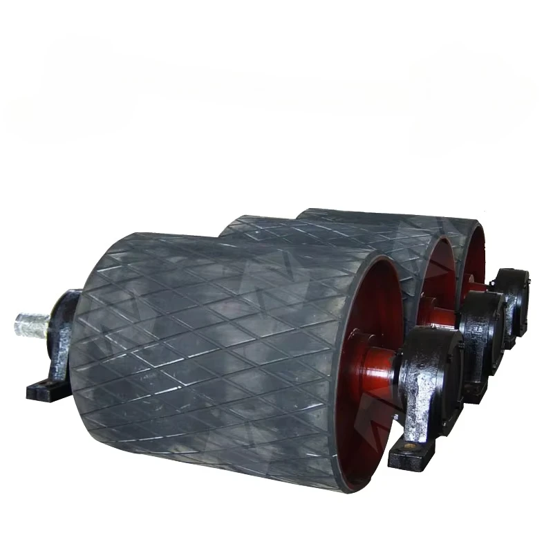 

Motorized Drum Pulley Mining Conveyor Belt Conveyor Pulley With Ceramic Lagging for Bulk Material Handling