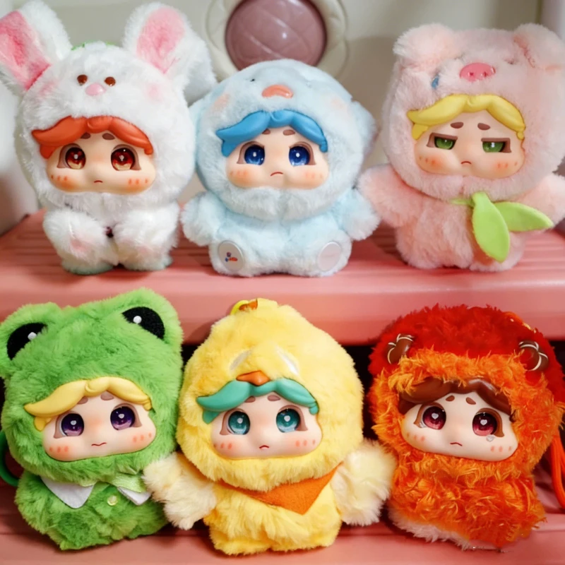 LuoLuo Chid Vision Series صندوق أعمى قطيفة سوبر لطيف لينة قلادة محشوة دمية حقيبة سحر ديكور غرفة نوم لعبة عصرية مفاجأة هدية