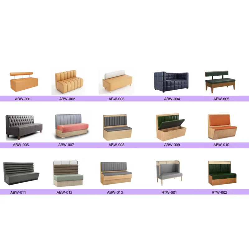 custom.Trending Commercial Food Court Booth Restaurant Chairs and Tables Sets Furniture Coffee Shop Furniture