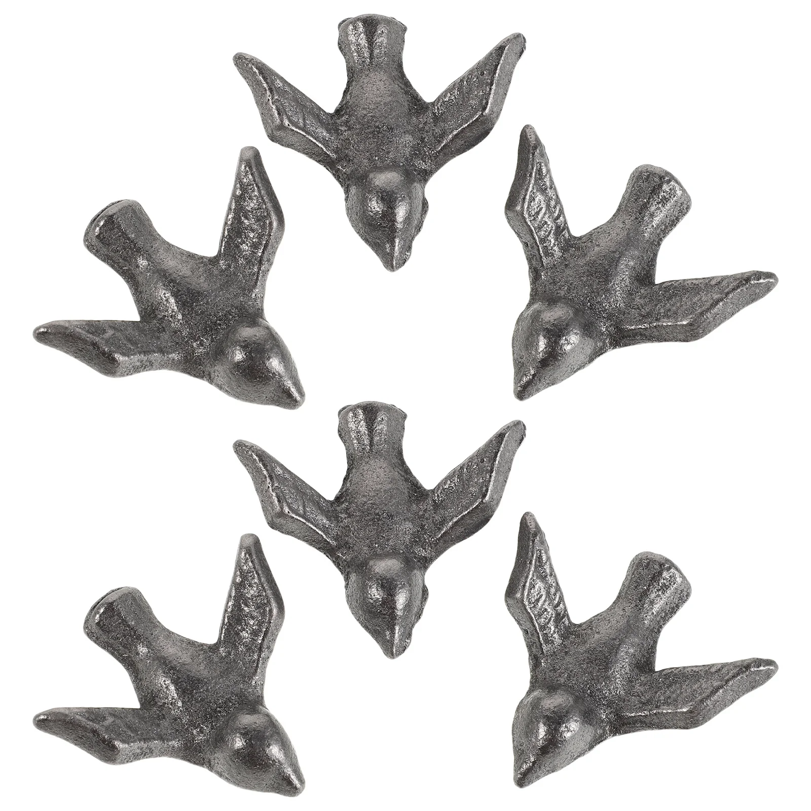 

6pcs Cast Cooking Tool: Natural Birds For Vegan Athletes Pregnant Women Iron Supplement Kitchen Gadget Iron Boost