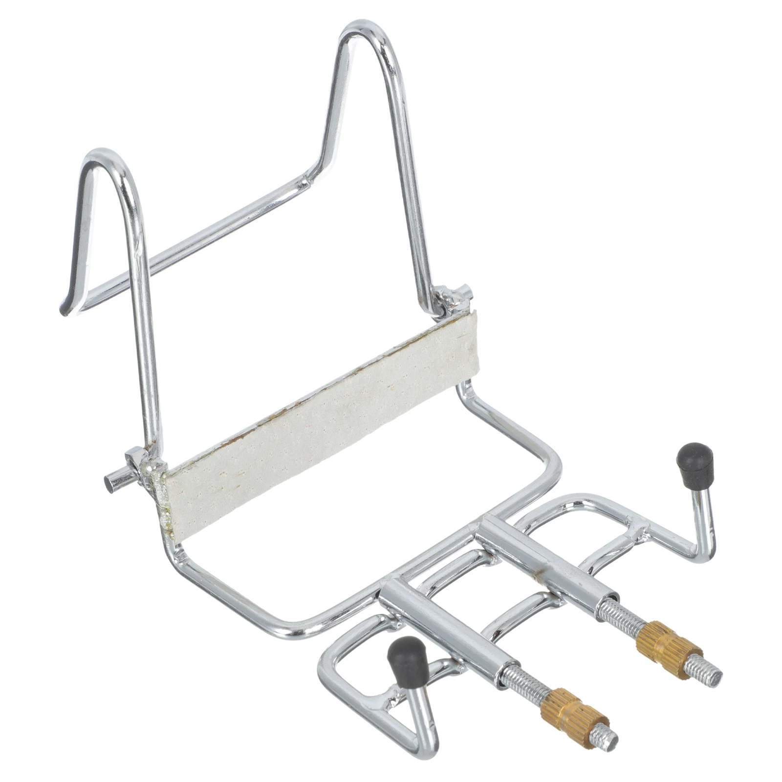 

Musical Instruments Holder Erhu Waist Support Durable Stand Vertical Silver Iron Simple