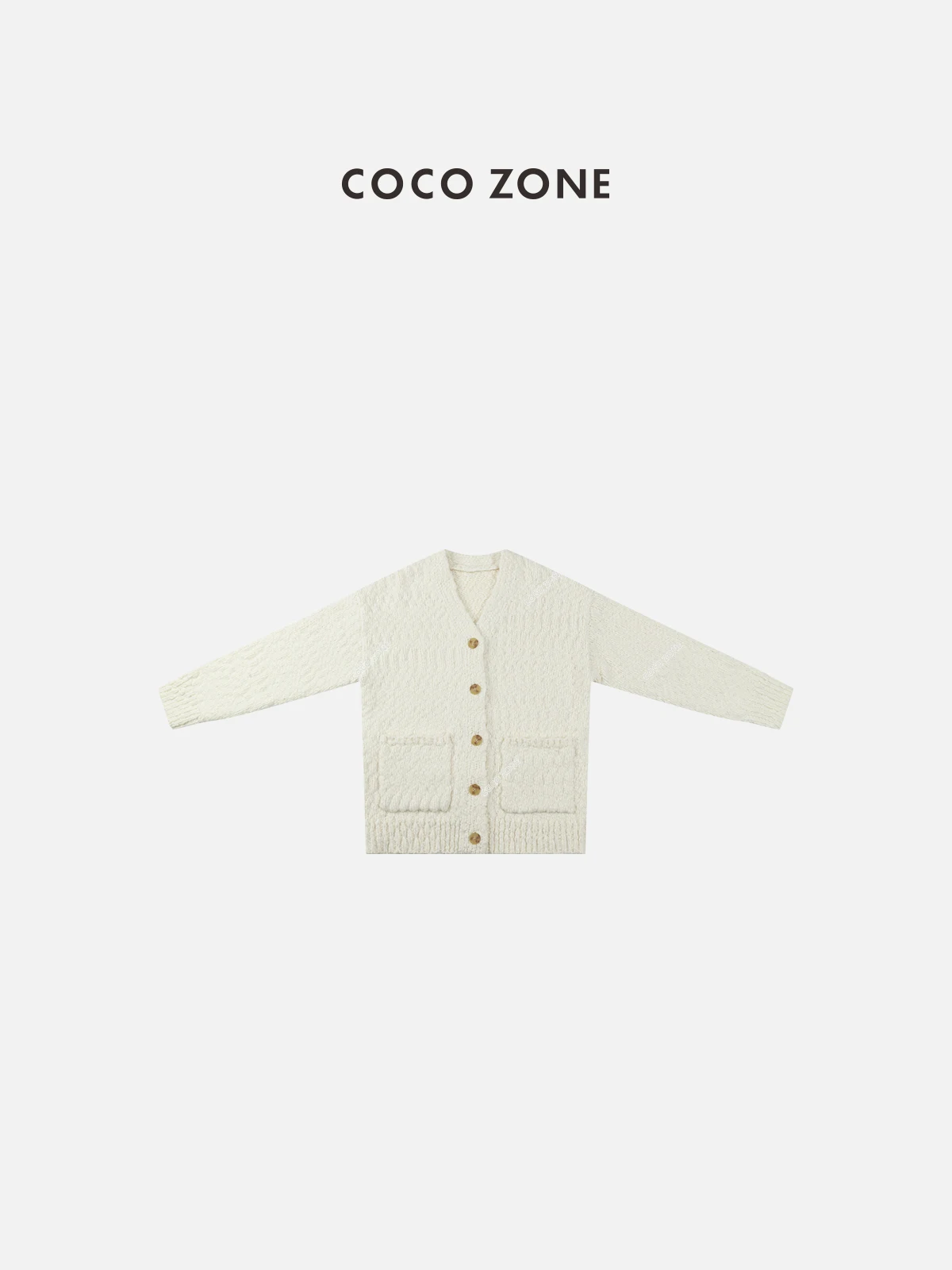 

Faionable Long Sve V-Ne Knitted Open Cardigan Versatile Sli Spring Autumn Simple Design Women's Sweater ZONE