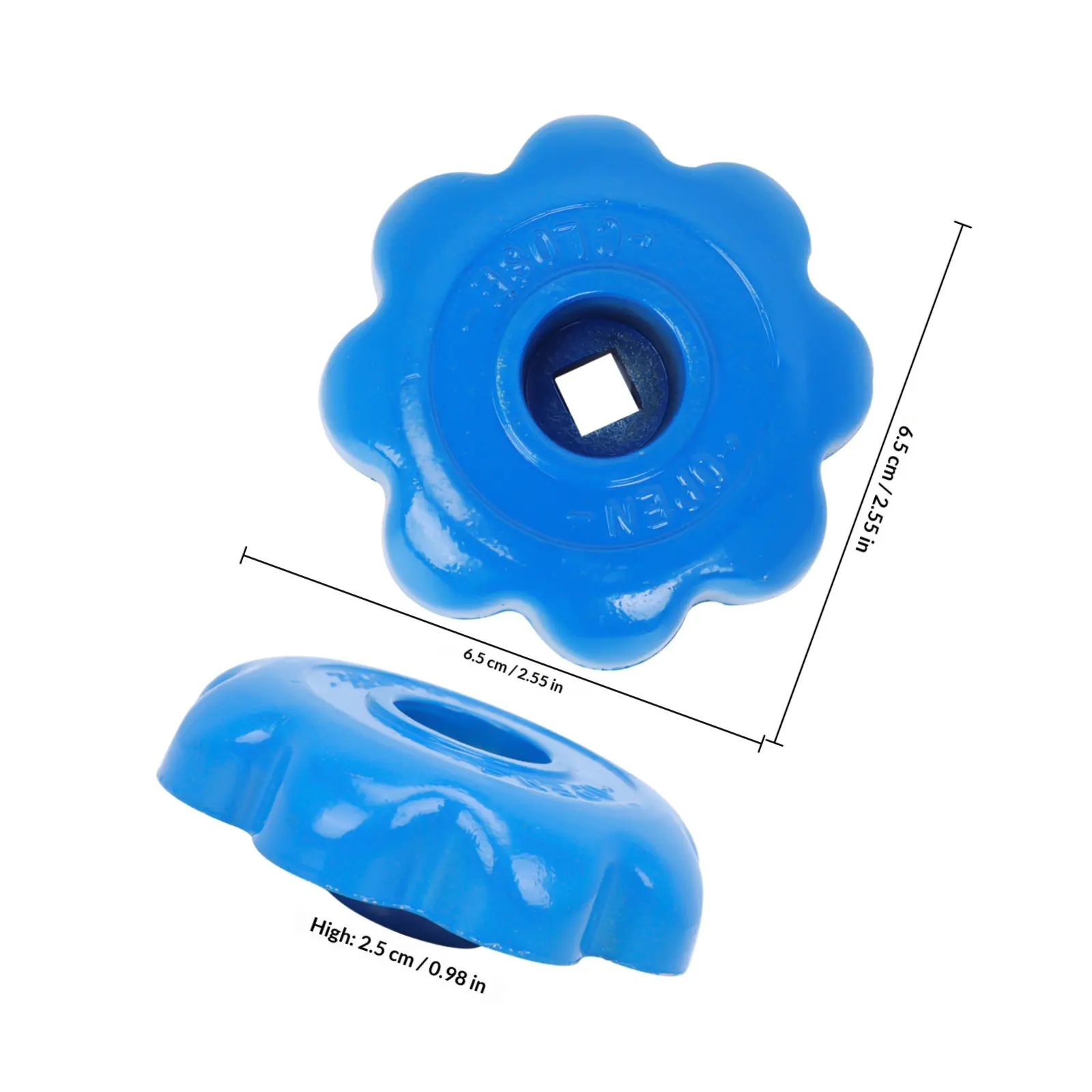 6pcs Valve Handwheel Handle – Universal Shutoff Wheel for Plumbing, HVAC & Industrial Use view 5