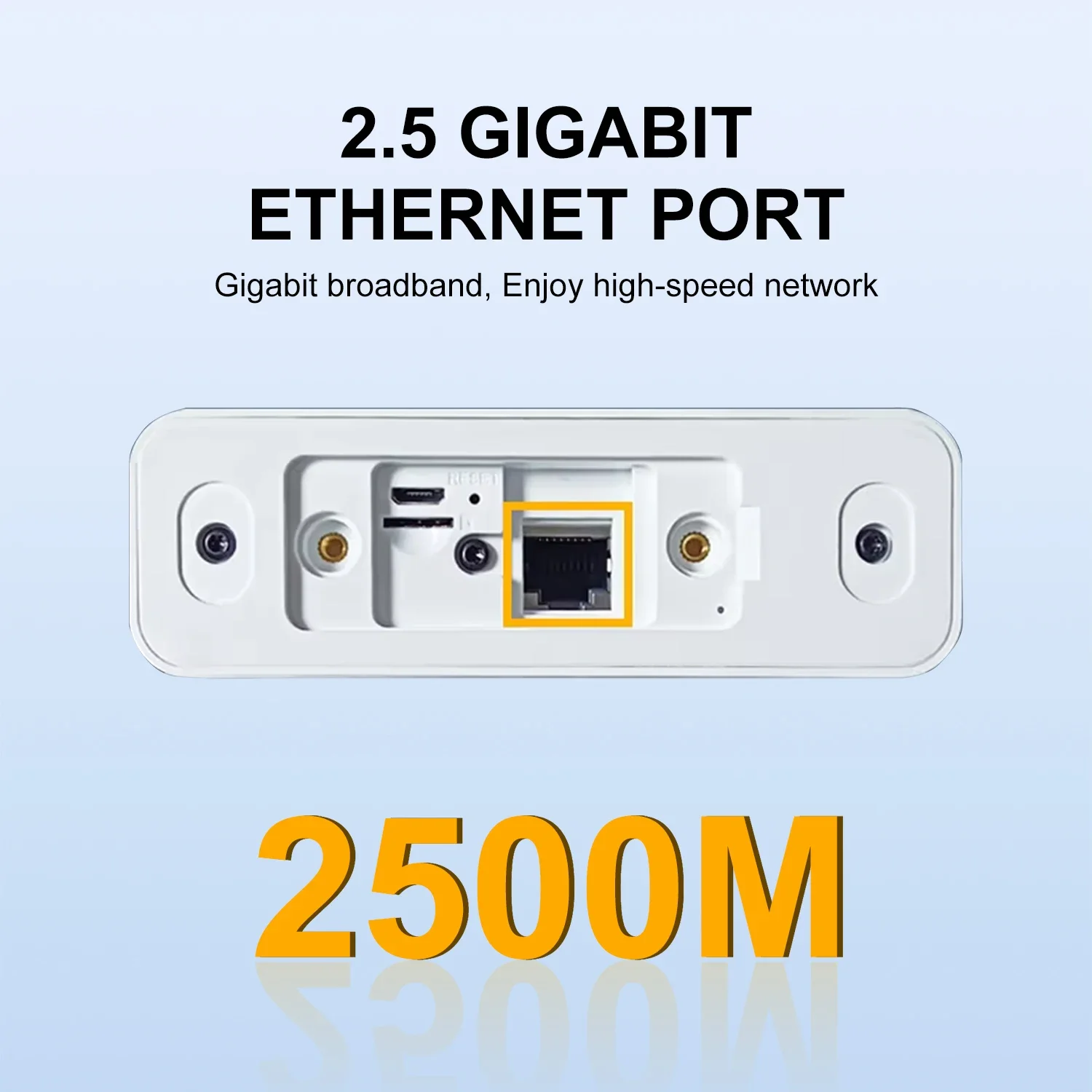 Factory Outlet 5G Outdoor Router ODU CPE 2.5Gbps POE Power Supply Waterproof FWA Wireless 5G Router with Sim Card Slot Outdoor