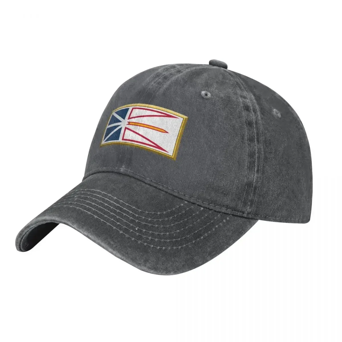 NEWFOUNDLAND and LABRADOR Flag Gifts, Masks, Stickers & Products (GF) Baseball Cap Horse Hat Women's Beach Outlet 2026 Men's