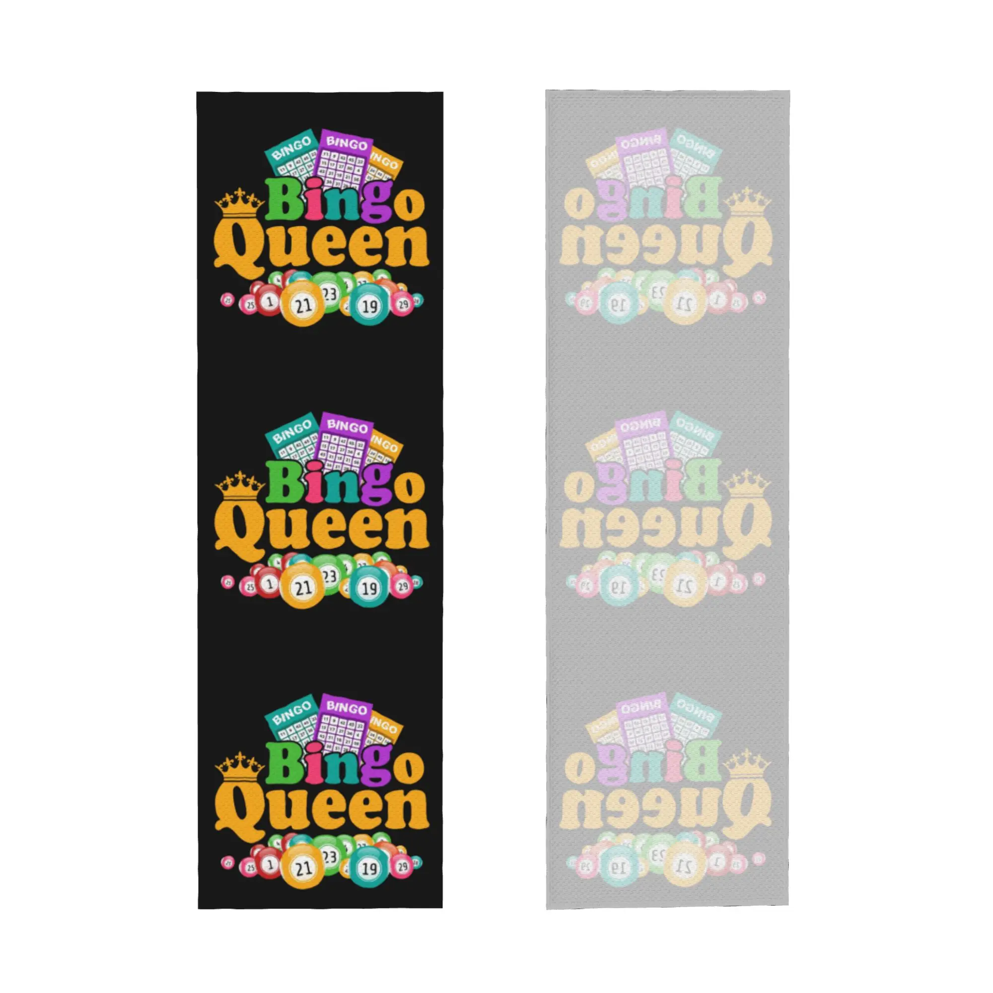 Bingo Queen Game Lover Cold Exercise Towel   Super Soft Breathable Instant Cooling Towel  Beach Towels