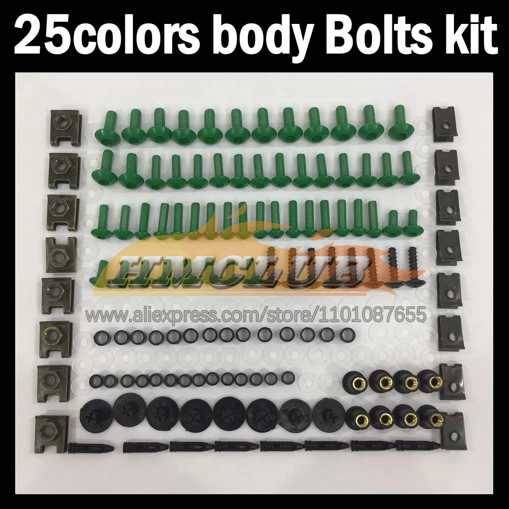 268ps Full Screws Kit Body bolt For SUZUKI GSXR 600 750 CC K11 GSXR750 GSXR600 17 18 19 2020 2021 2022 Fairing bolts screw NutS