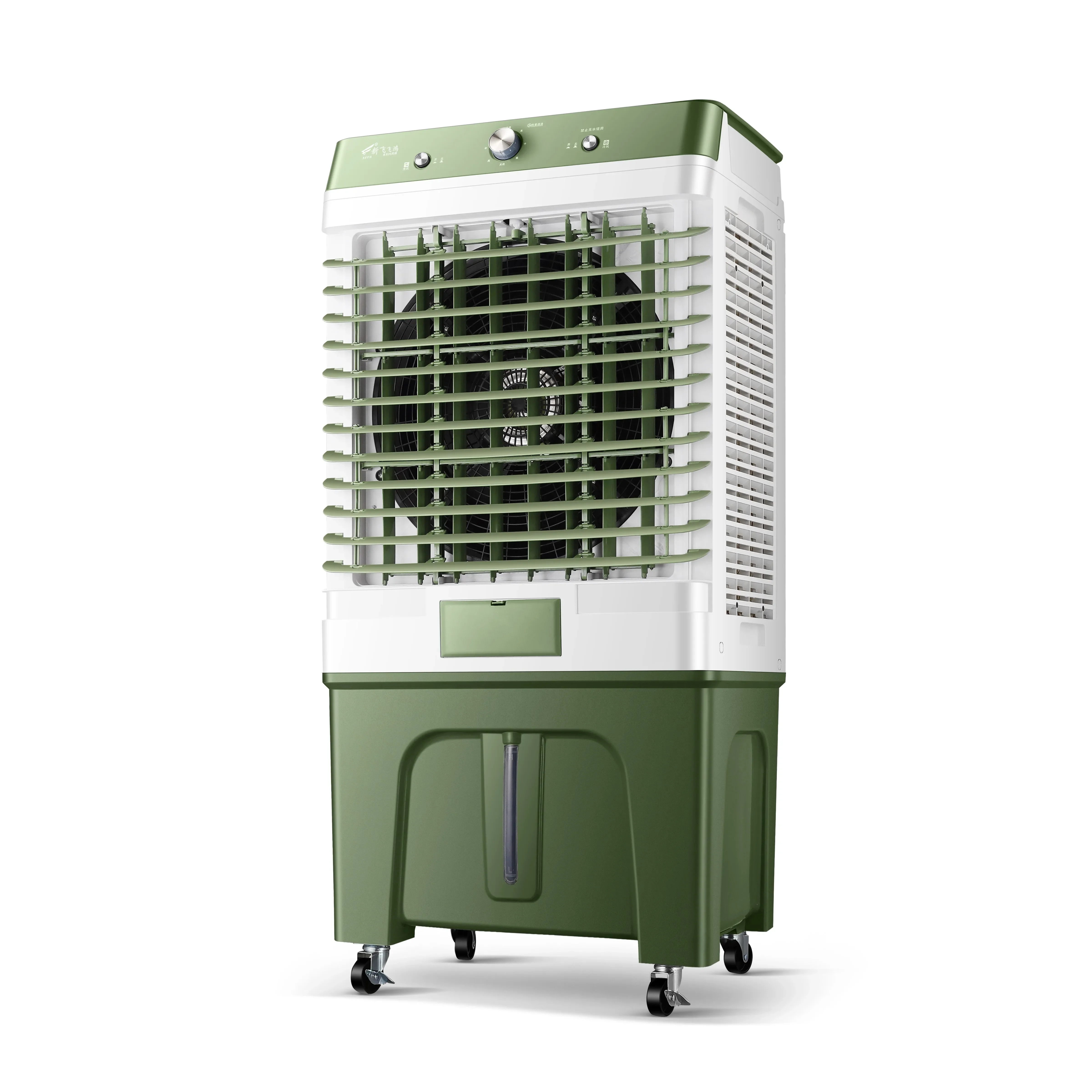 AC-12000 Portable Evaporative Room Cooler Large 60L Cooling Fan for Household Hotels Garages Water Air Evaporative AC-Powered