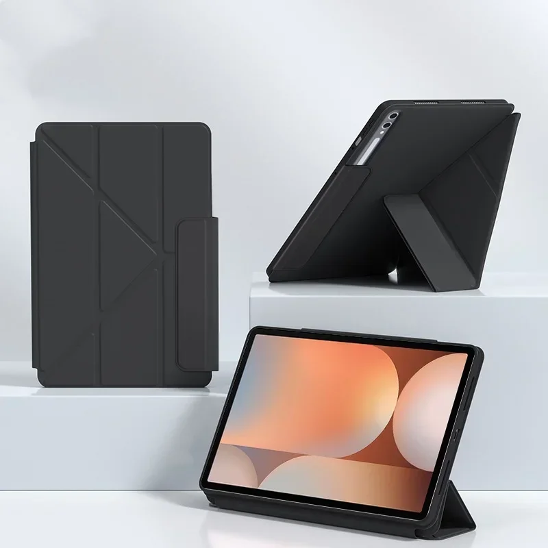 Funda For Samsung Tab S10 Lite Multi-Folding Soft Back Stand Magnetic For Galaxy Tab S10 Lite / S10 FE 10.9 inch Tablet Cover