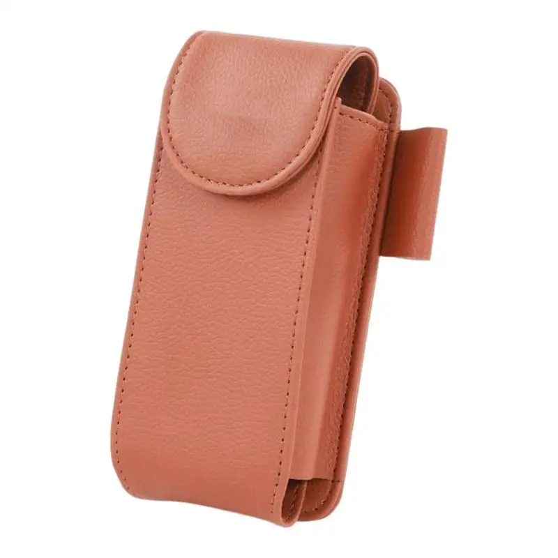 Leather Car Sun Visor Point Pocket Organizer Bag Auto Glasse Storage Holder Car-styling Card Holder Sunshade Bag Glasses Case