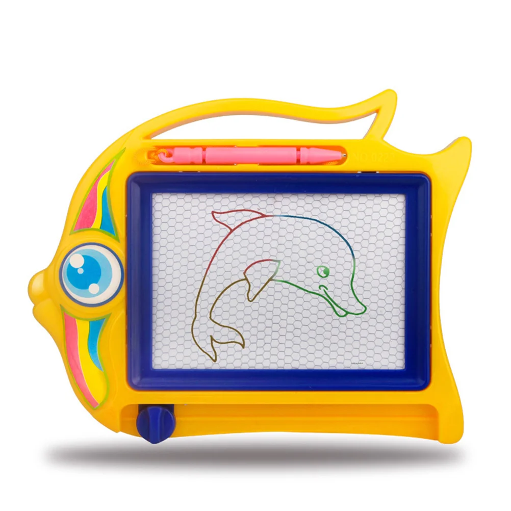 

5Pcs Plastic Magnetic Drawing Board Easy to Carry Exquisite Detail Design for Kids Education and Fun Plastic Painting Board