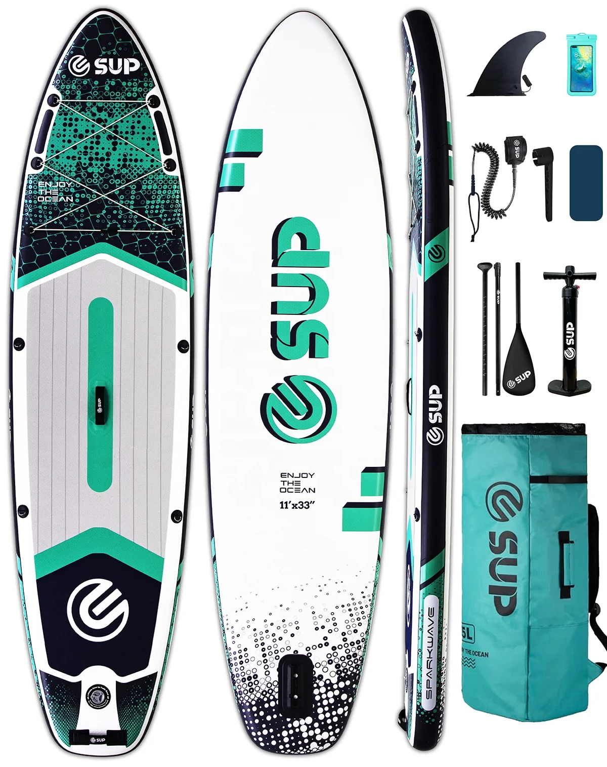 Draagbare 11ft E-SUP opblaasba - Sup Board 11Ft Inflatable recensie en prijs