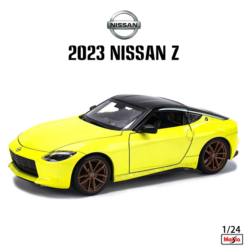 

Maisto 1:24 2023 Nissan Z Alloy die-cast static car model manufacturer collection gift toy Latest popular styles