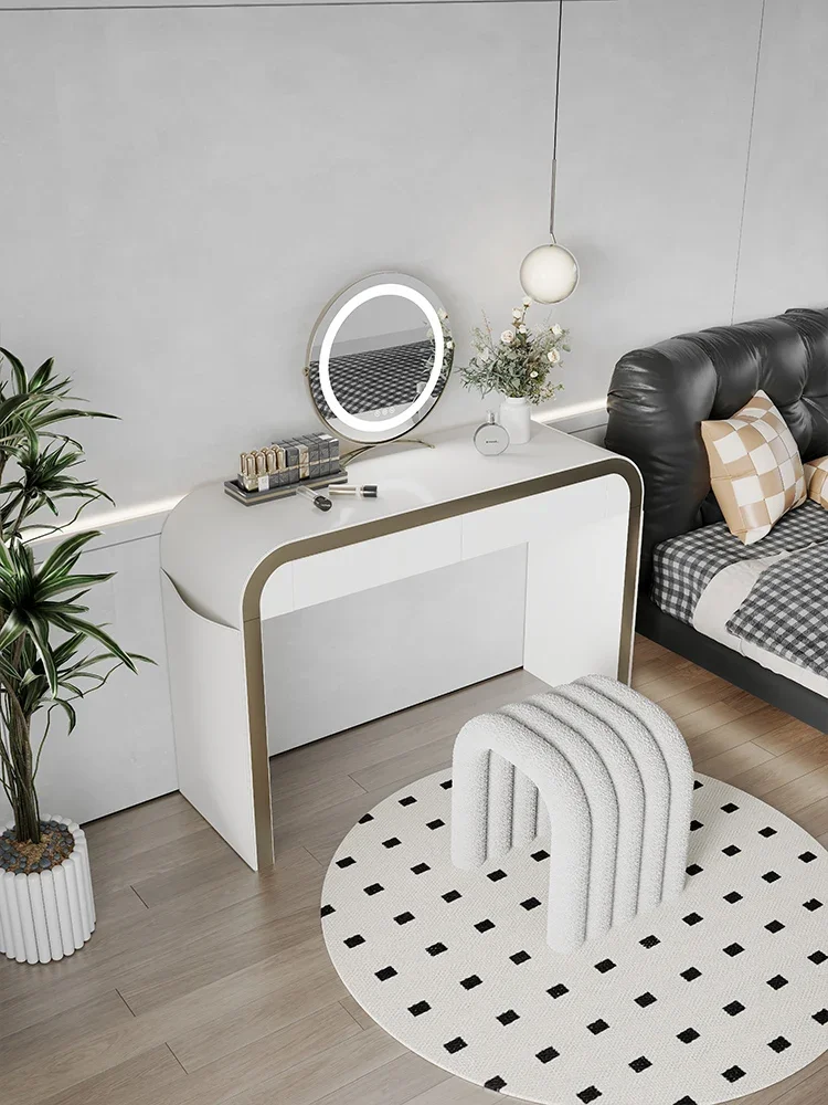 Saddle leather Modern simple small apartment master bedroom dressing table