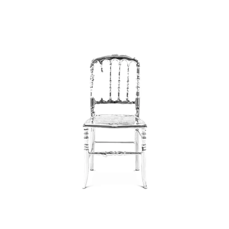 Dining chair, living room dining room pure copper chair, villa dining room single chair