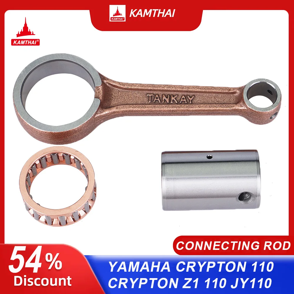 KAMTHAI Motorcycle Forged Connecting Rod for Yamaha Jupiter Vega R Lama R/Z Crypton110 115 105 JY110  Engine Part Crankshaft Kit