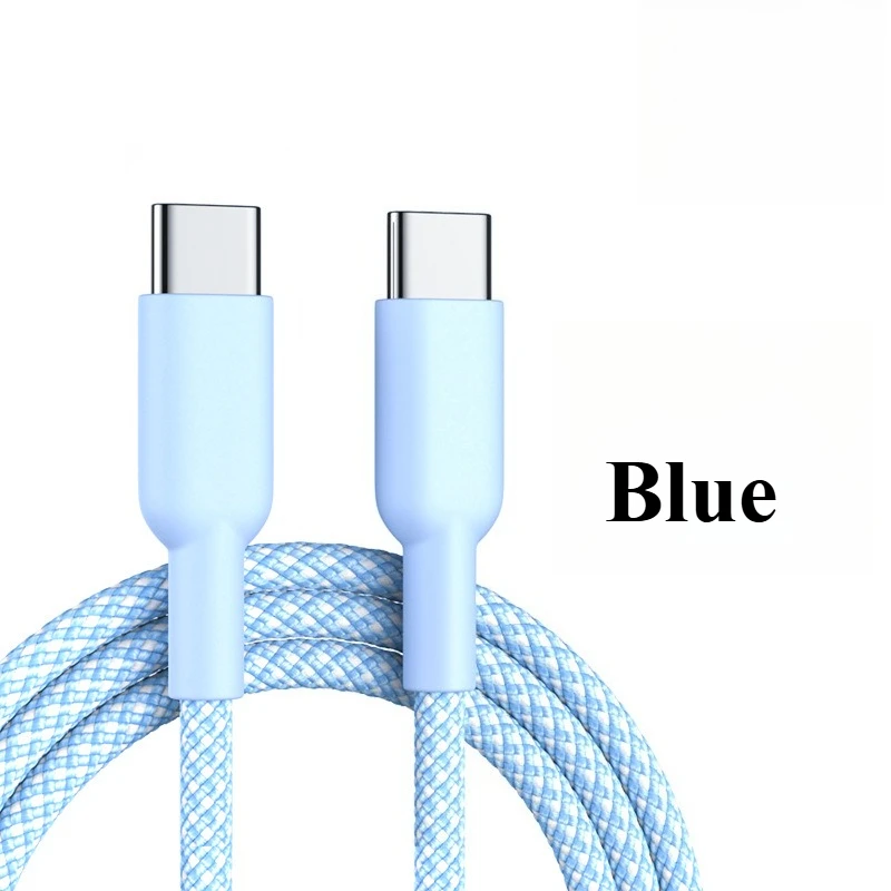 PD 60W USB-C-auf-C-Kabel Typ-C Schnellladekabel für Mobiltelefone für iPhone 15 16 17 Pro Max Samsung OPPO Xiaomi Redmi iPad