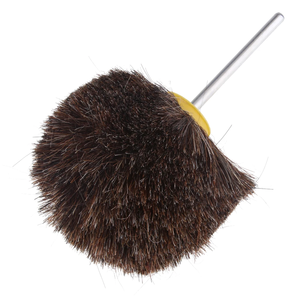 

Abrasive Polishing Brush Pad Felt Material Mini Rotary Tool for Wood Carving and Jade Jewelry Polishing and Cleaning