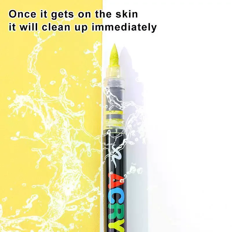 Acrylic Paint Pens Markers For Rock Painting Wood Stone Glass Gift DIY Crafts 12/24/36/48/60 Colors