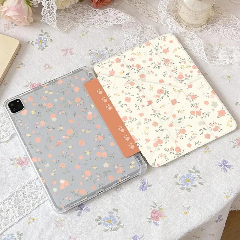 3+Y Multi-Angle Stand Cover For iPad A16 2025 11th Air11/13 IPad Mini6 8.3 Air3 10.5 Pro11 iPad 10.2 7/8/9 4/5th 10.9 10th