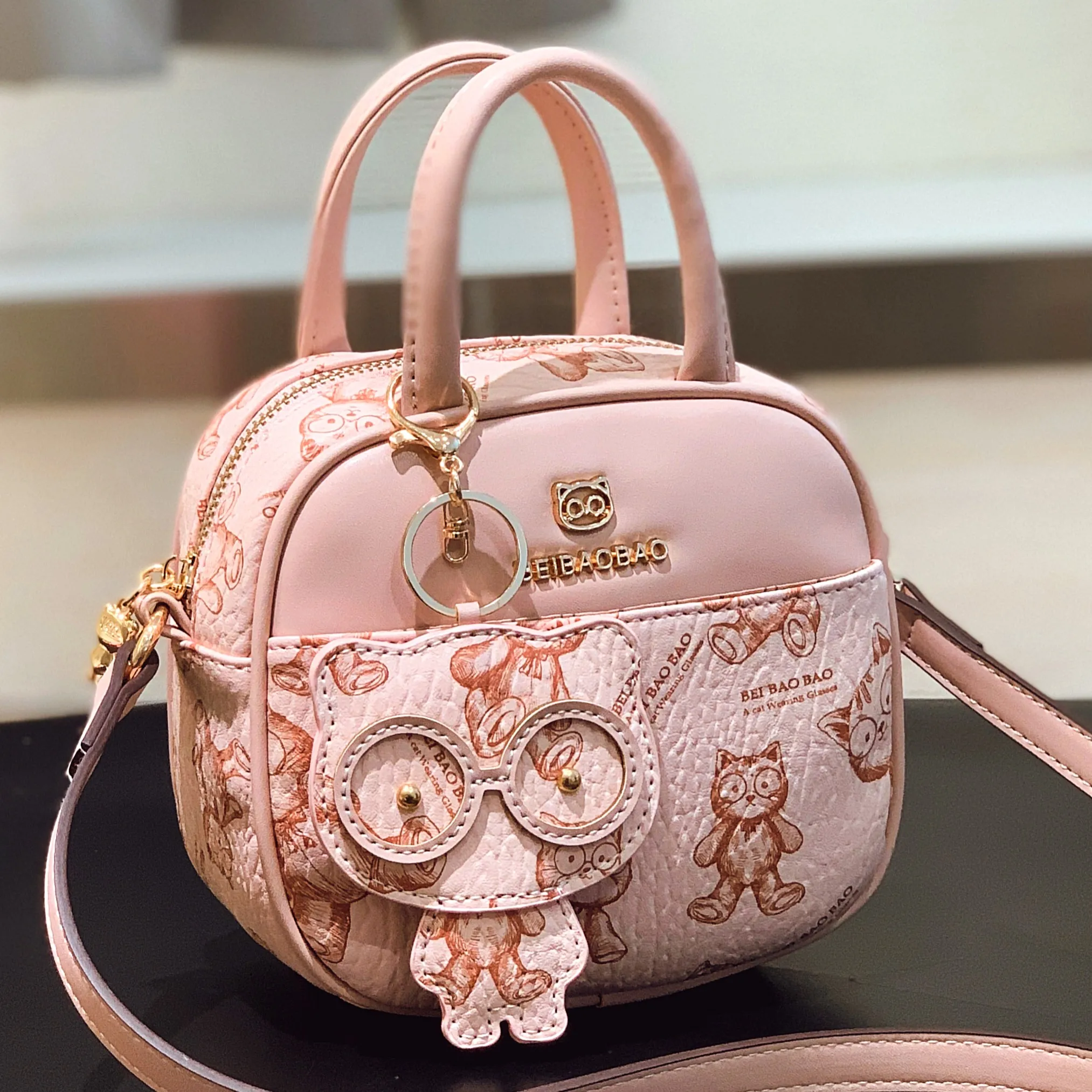 

Elegant Girl Crossbody Bag Fashionable Ladies Handbag Small Square Printed Shoulder Bag for women Stylish Women's Tote purse