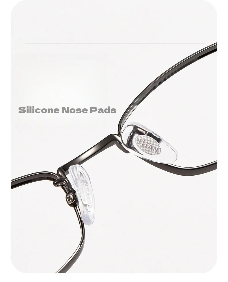 Ultraleichte Titan kleine Rahmen hochwertige Männer und Frauen Brille Rahmen Licht Luxus optische Brille Rahmen g2449 – Detail 6