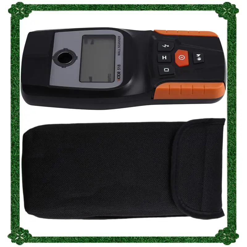จัดส่งตลอด 24 ชั่วโมง VICTOR VC518 Wall Scanner Sensor เครื่องตรวจจับสายไฟสําหรับตรวจจับไม้สายผนังสําหรับตรวจจับโลหะแม่เหล็ก