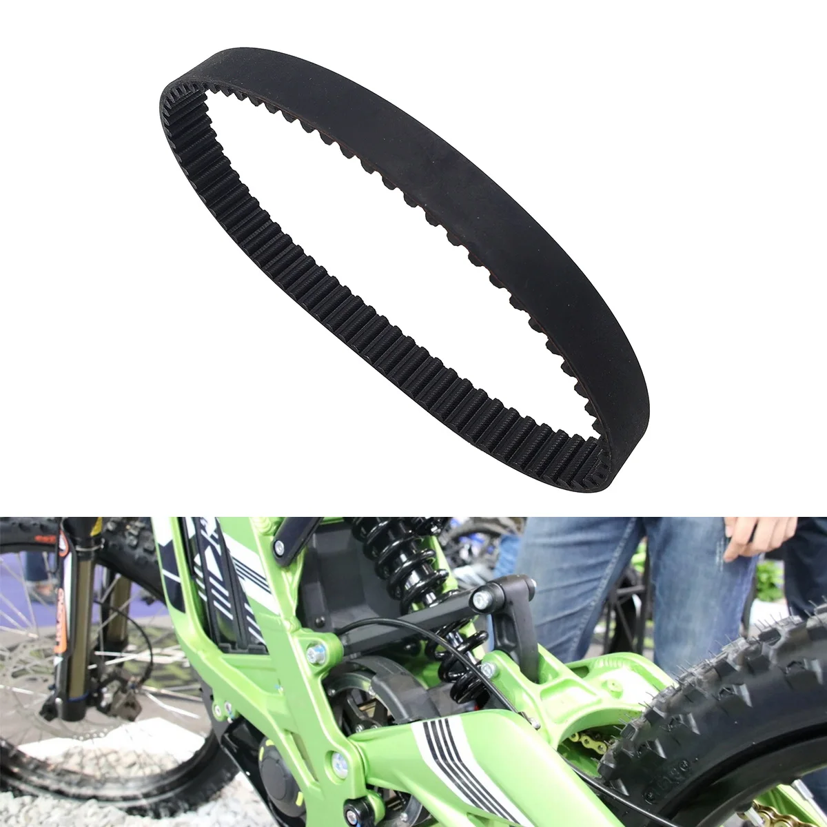 Motocross Electric Bike 560mm 8M Drive Belts Transmission Belt For Sur-Ron Surron Sur Ron Light Bee S X