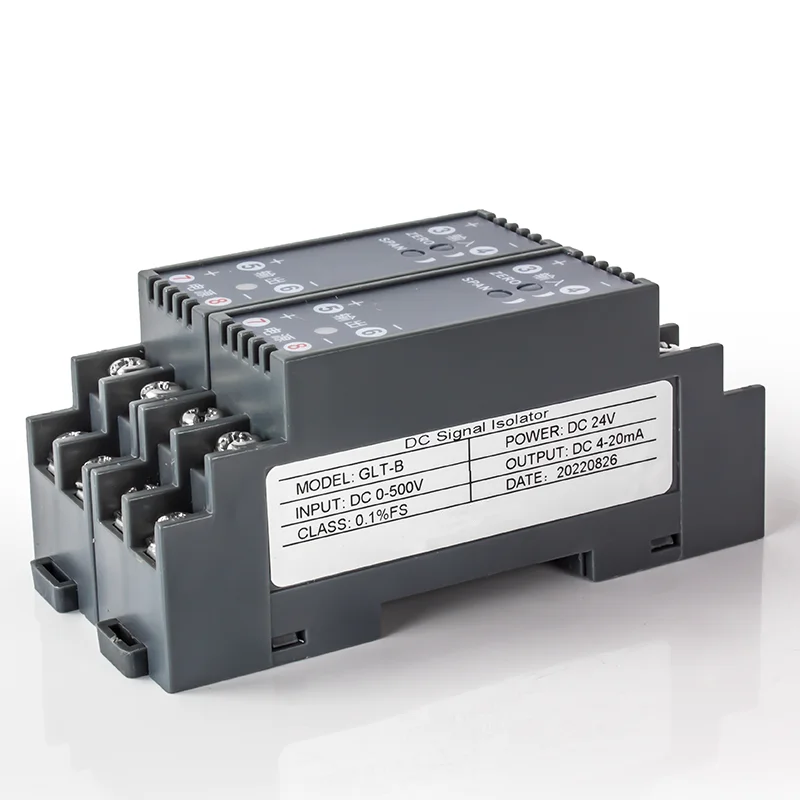 Émetteur d'isolateur de tension cc 0-10V, isolateur de Signal analogique DC 24V 1 en 1 sortie, convertisseur de Signal analogique à forte polyvalence