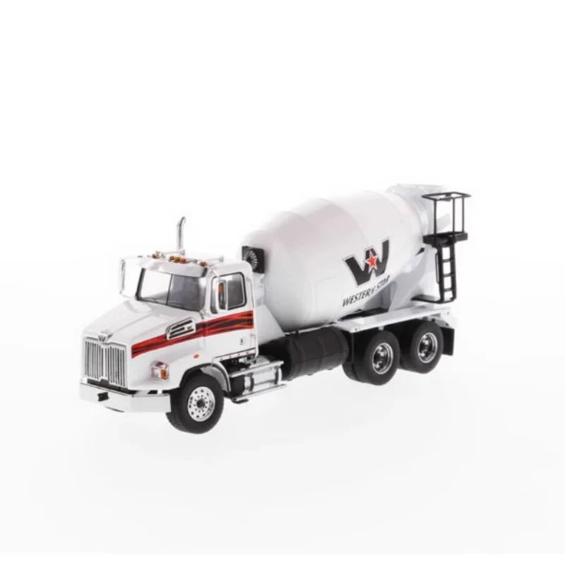 

Diecast DM 1:50 Scale Western Star 4700 World Concrete Mixer Transport Alloy Car Model Collectible Toy Gift Souvenir Display