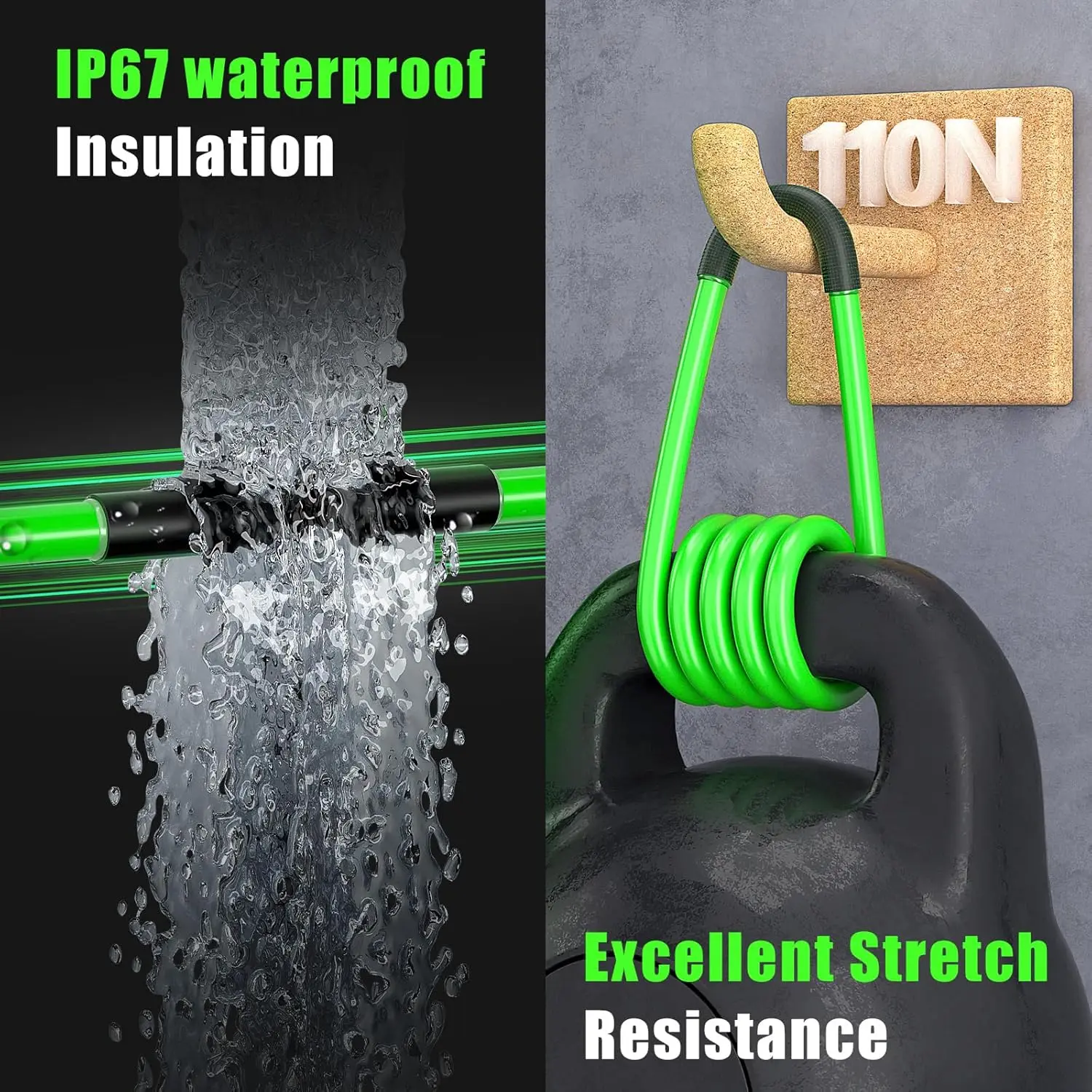 مجموعة أنابيب الانكماش الحراري المقاومة للماء 365 قطعة، أنبوب حائط مزدوج 3:1 - انكماش حراري مبطن باللصق للأسلاك - الدرجة البحرية والصناعة