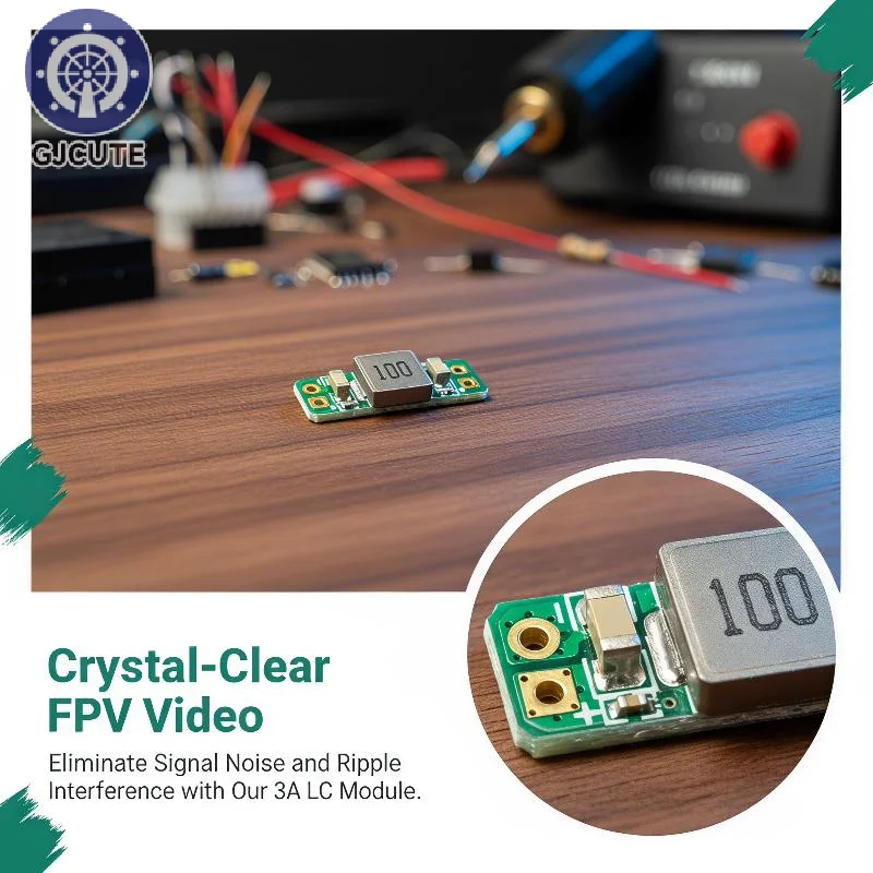 LC Filter 5~36V/3A Power Supply Noise Filters for FPV Image Transmission/Camera/RC/DIY Models SE-LC0450
