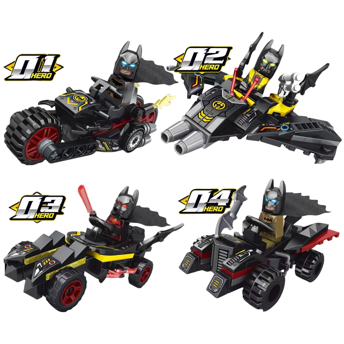 

Blind Box Mini Building Blocks 9123 Figures Big Goblin Spiderman Iron Man Venom Captain Hawk Deadpool Armor Christmas Gifts Toy