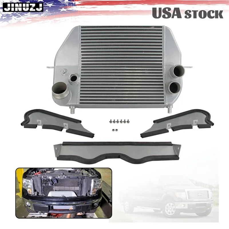 

Обновление интеркулера на 2011-2014 Ford F-150 3.5L Ecoboost Silver