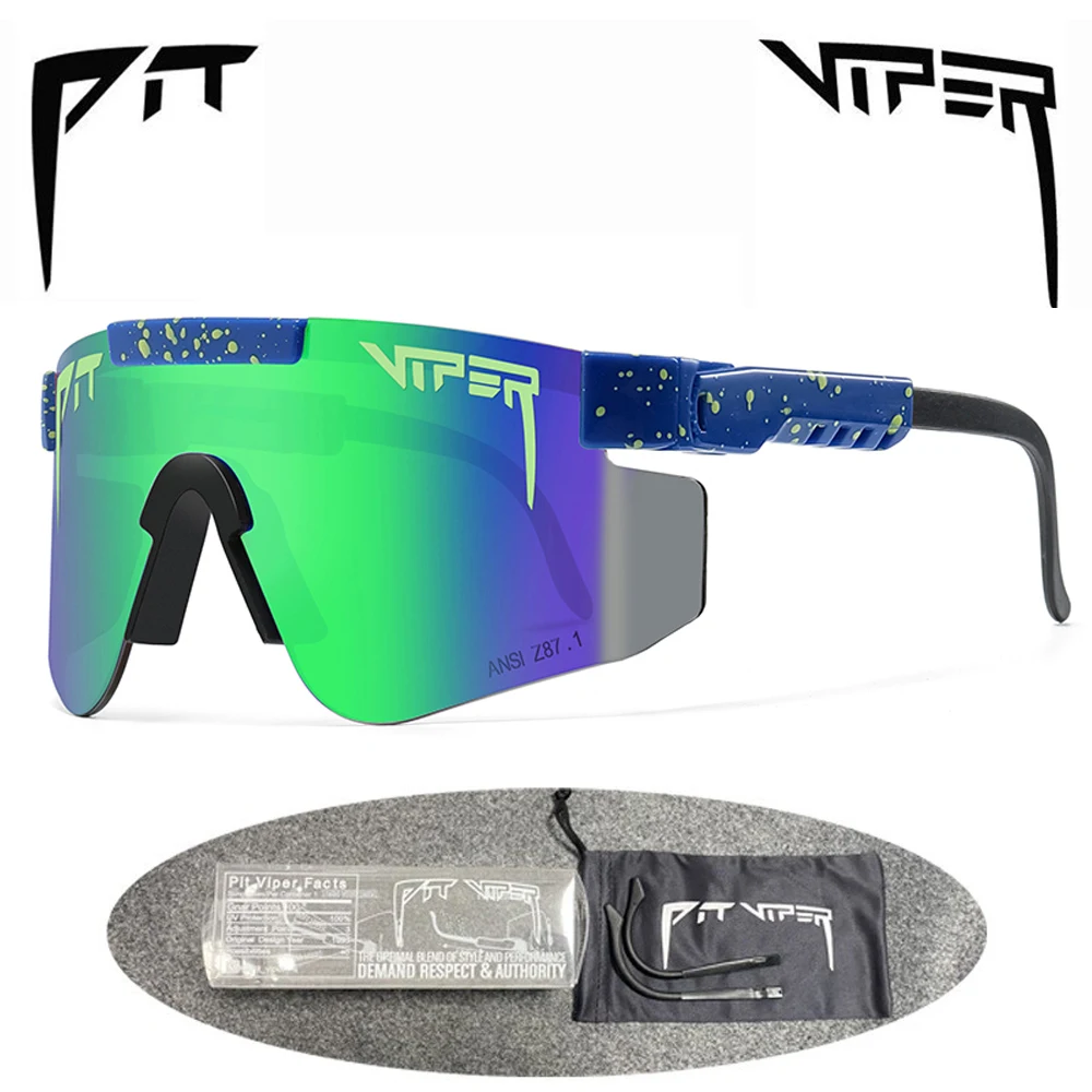 Safety Goggles PIT VIPER Cycling Sunglasses Men Women UV400 Outdoor Eyewear Baseball Bike Bicycle Eyeglasses Sport Sun Glasses