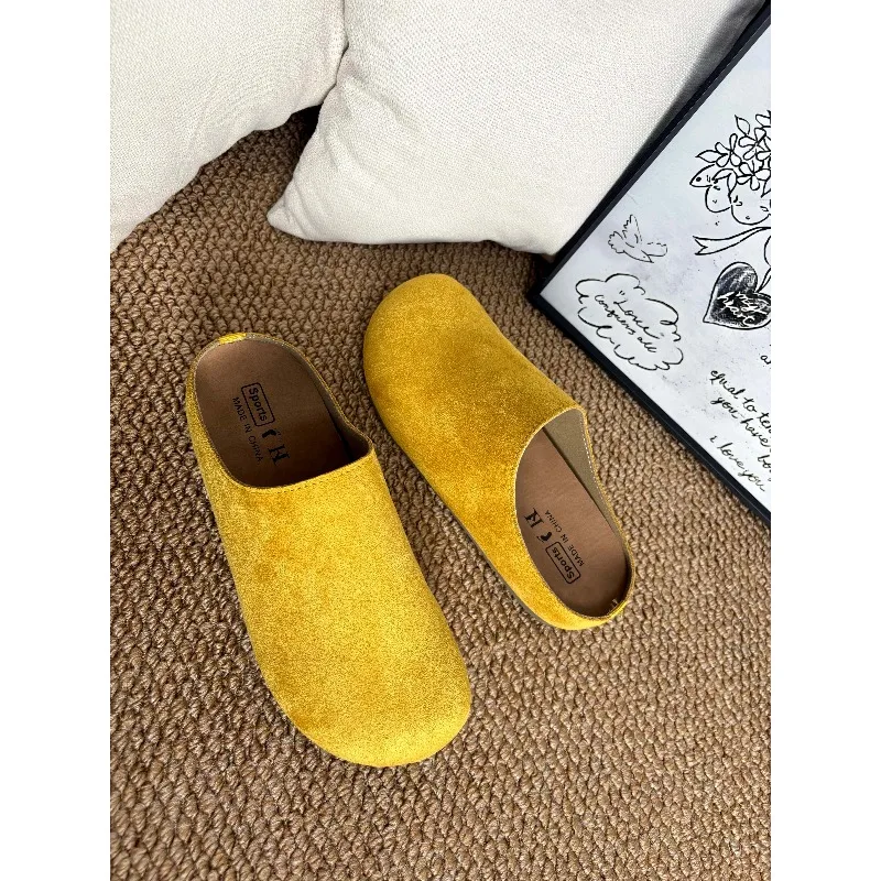 Thick Sole Memory Foam Insole Non Slip Lightweight Summer Daily Footwear Spring Energy Boken Clogs for Women Closed Toe