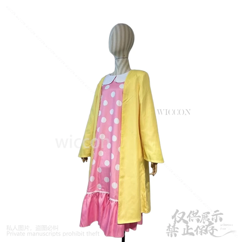 Cos Sorasaki Hina Косплей Аниме Синий Архивный Костюм Пижама в горошек Платье Желтое пальто Парики Лоли Лолита Для девочек по индивидуальному заказу