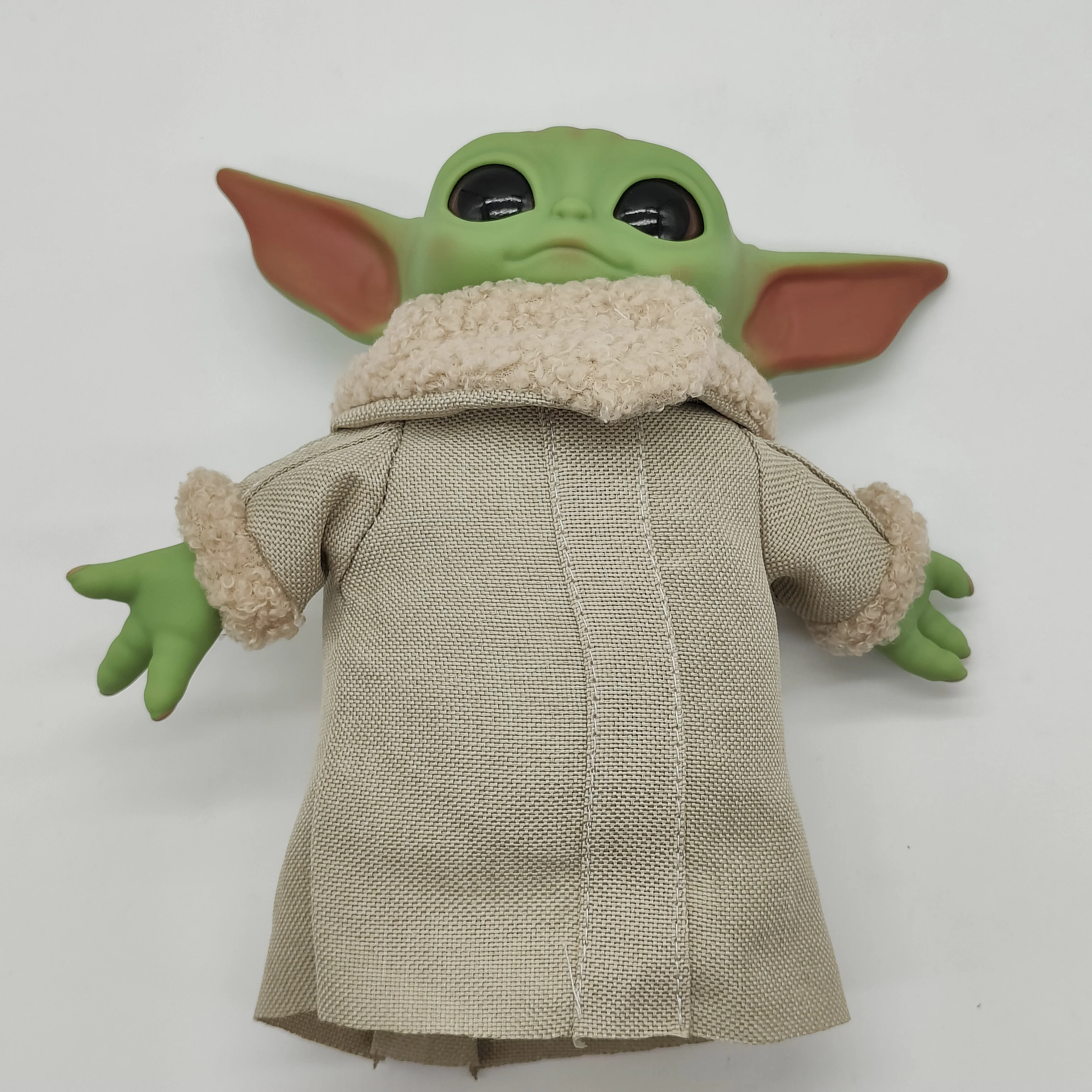 Star Wars Mandalorian The Child Baby Yoda Plush Action Figure Toys Real clothes Doll Colletion Model view 6