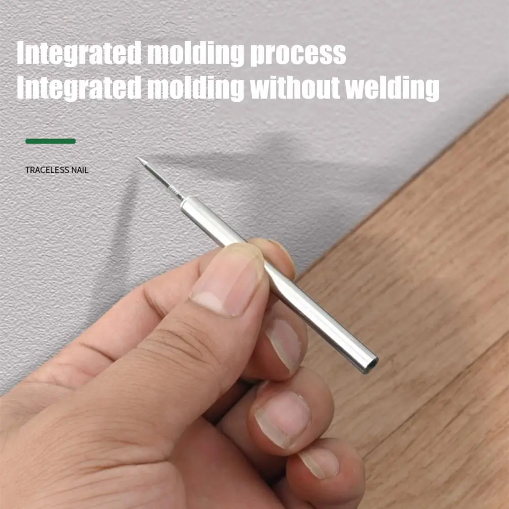 

Набор гвоздей для плинтусов, 50/100 шт., двусторонние гвозди с гильзой, без следов, крепления для плинтусов и деревянных изделий