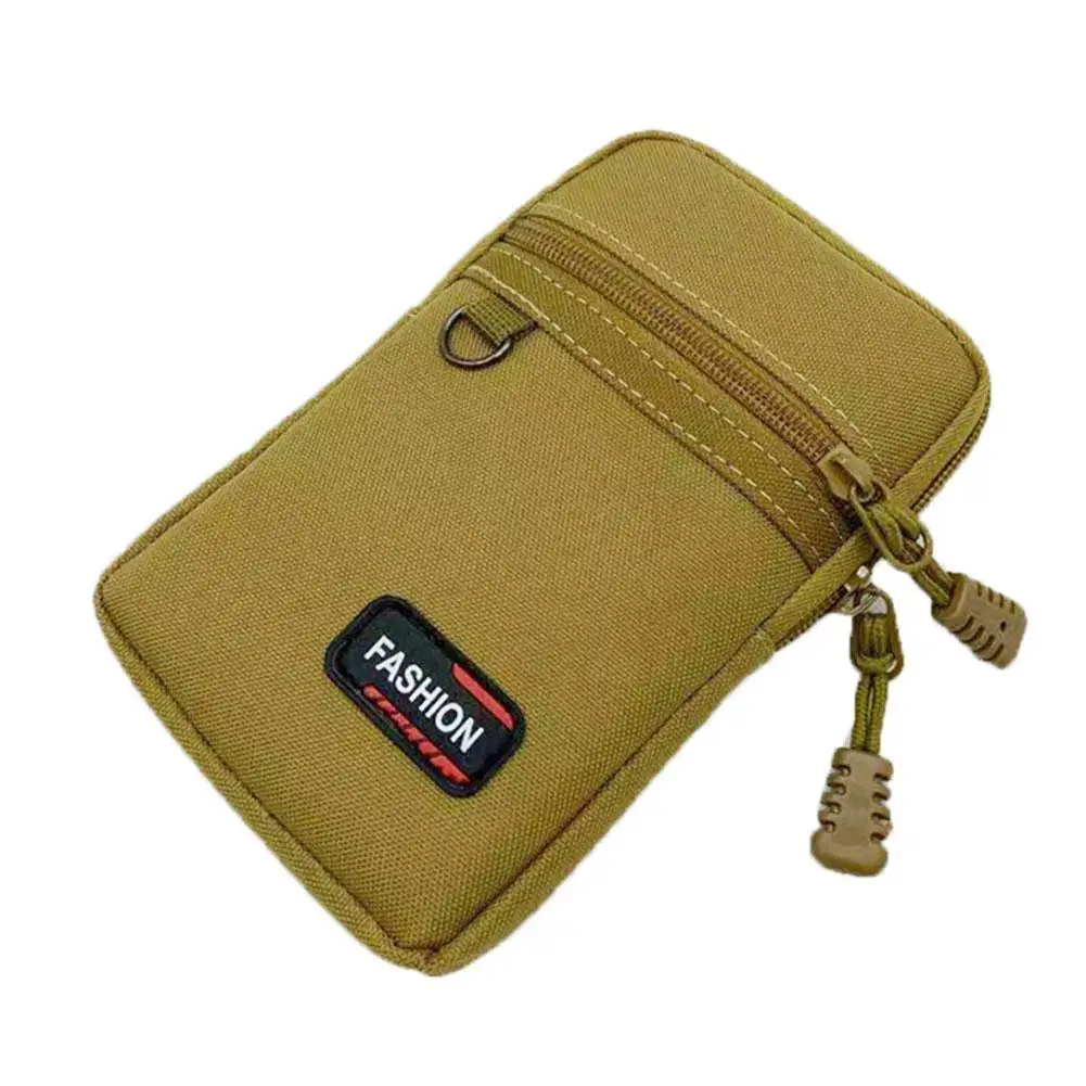 2023 New Waterproof Oxford Cloth Mobile Phone Key Pocket with Men Bag Running Belt Organizer Wear Carabiner Outdoor Tool Z7A8