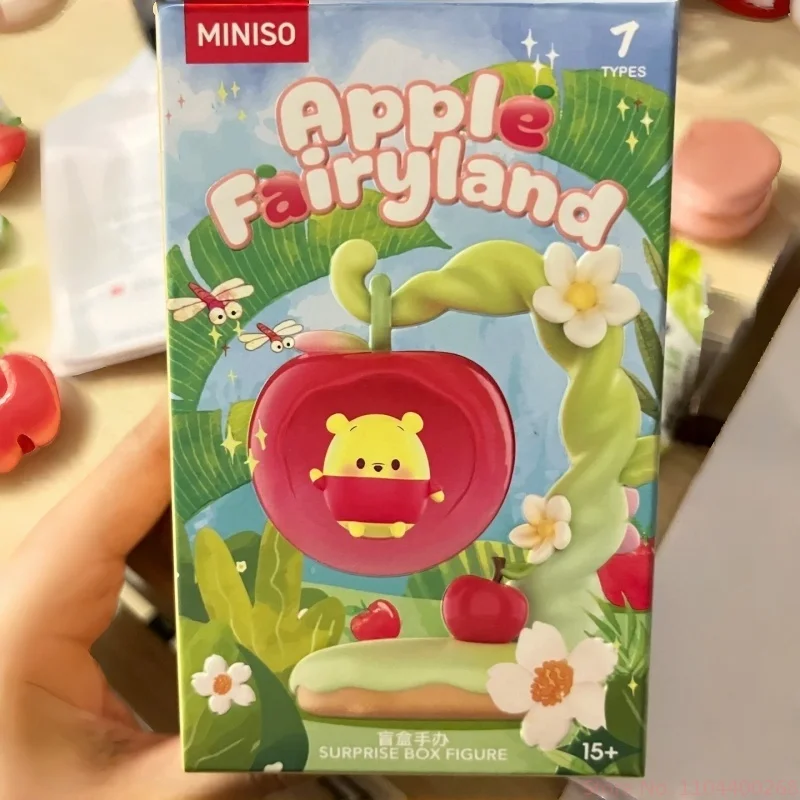 رائجة البيع الأصلي Ufufy أبل أرض الخيال سلسلة صندوق أعمى لطيف الحلي شخصيات كرتونية صندوق غامض اللعب هدايا عيد الميلاد