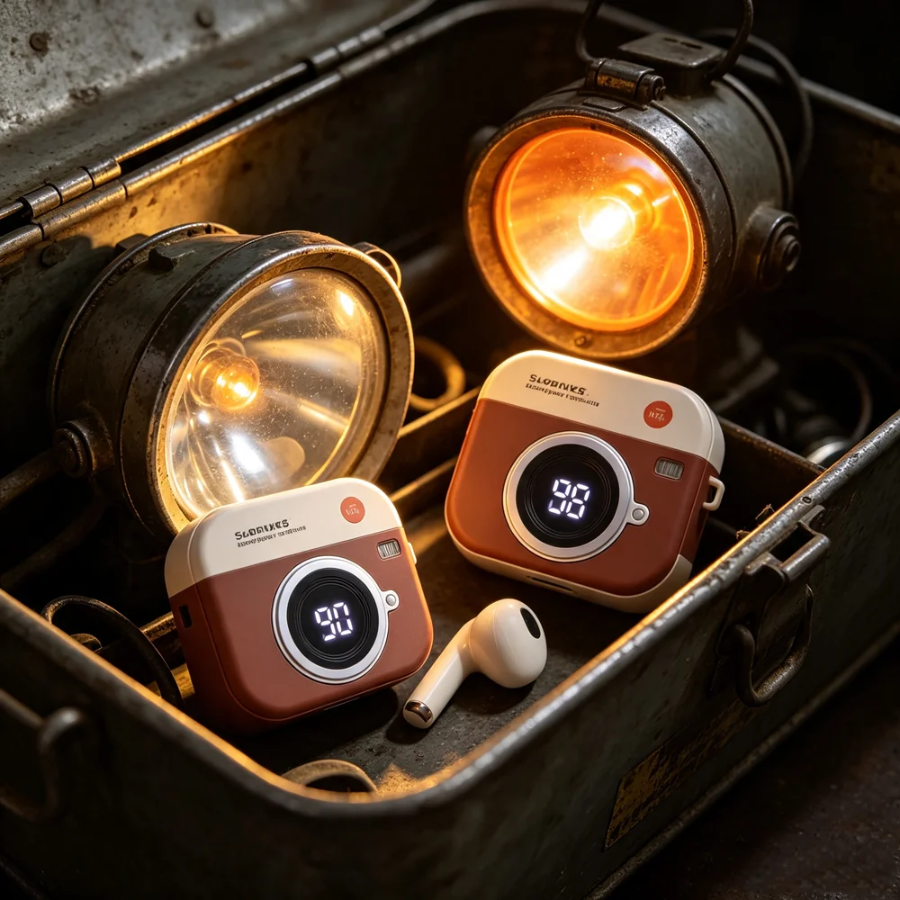 TWS Wireless Earbuds Bluetooth Headphones Weather-resistant Bluetooth Headsets Repel Moisture for Reliable Outdoor Performance