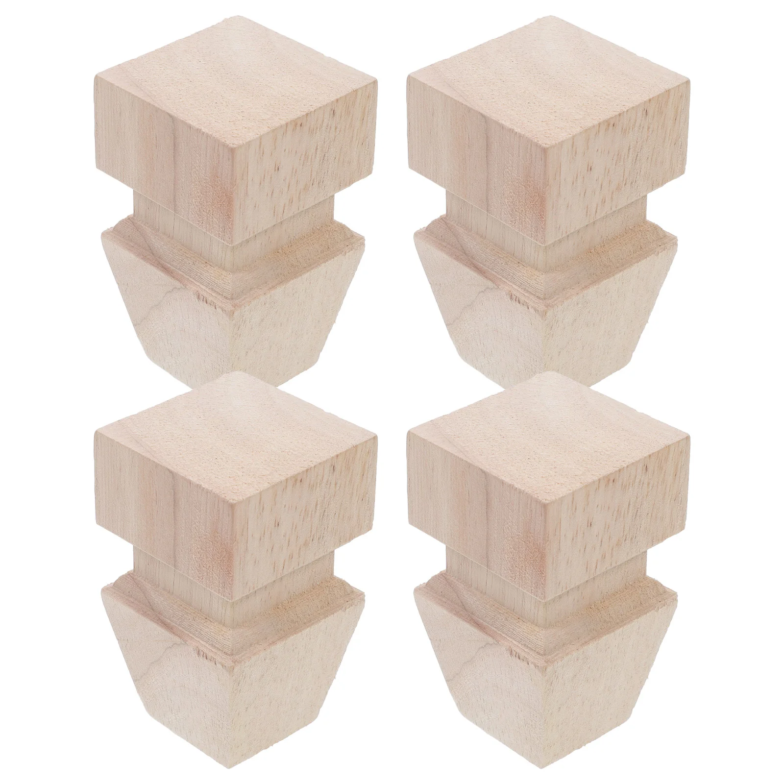 Accesorios para muebles de madera maciza, patas para sillas, mesa, sofá de madera, reemplazo para