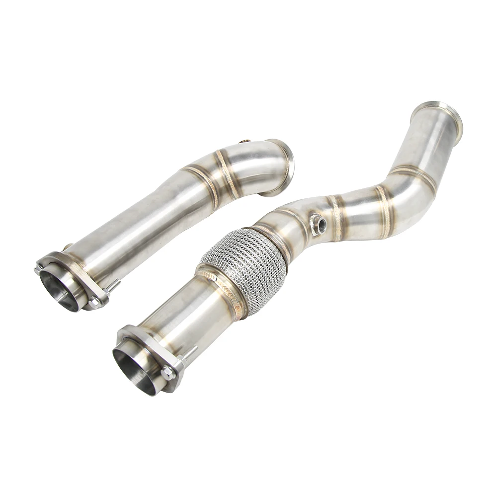 

Выхлопная труба (даунпайп) из нержавеющей стали SS304 для BMW G80 M3 G82 M4 S58 2020+