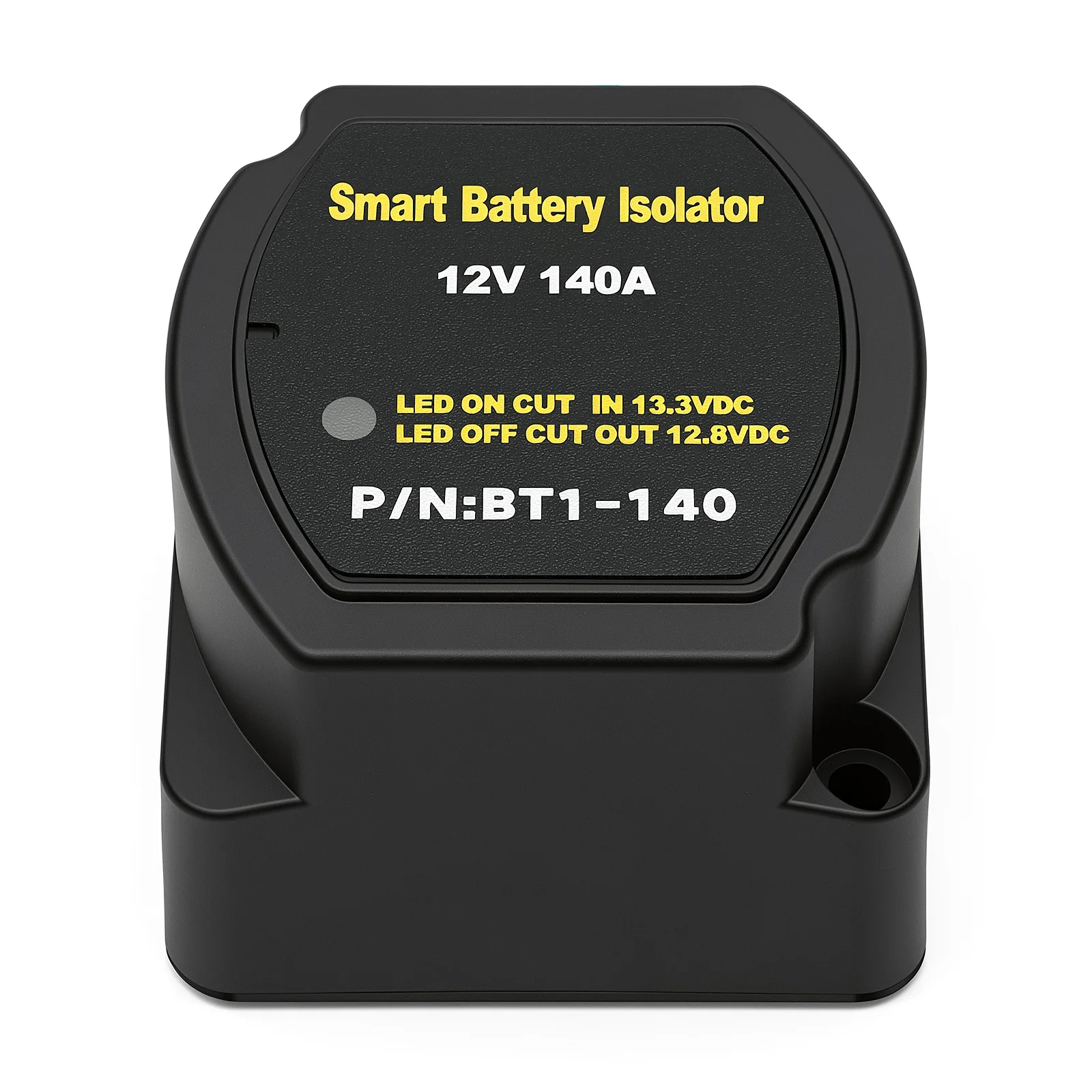 12V 140A Relay VSR Voltage Sensitive Split Charge Car Smart Battery Isolator  ​for Camper RV Boat Marine Car Accessories Charge