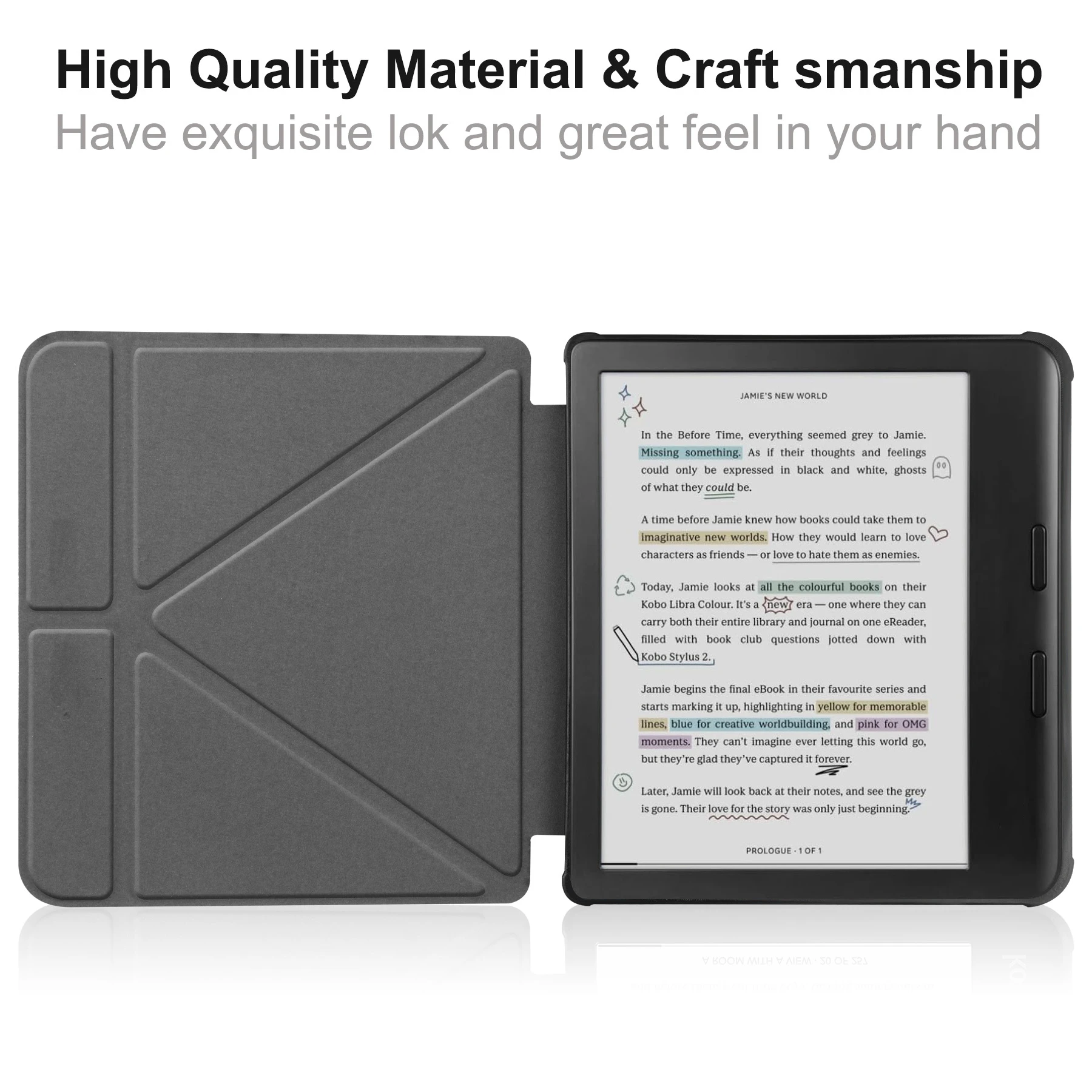 

For kobo libra color 2024 7 inch ebook protective sleeve N428 TPU protective sleeve