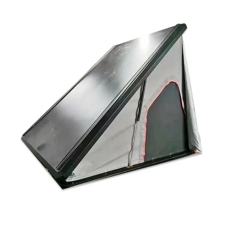 Pickup truck three-door multi-functional trunk cover, roof special tent, camping tent triangular tent
