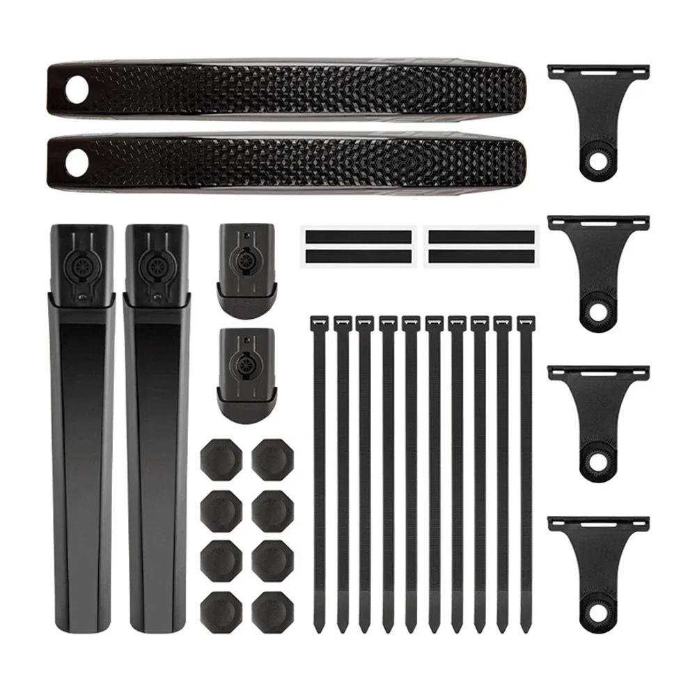 

Front And Rear Mud Guard Adjustable Mud Guard Scratch Protection Straps Water And Mud Blocking For Bike Maintenance