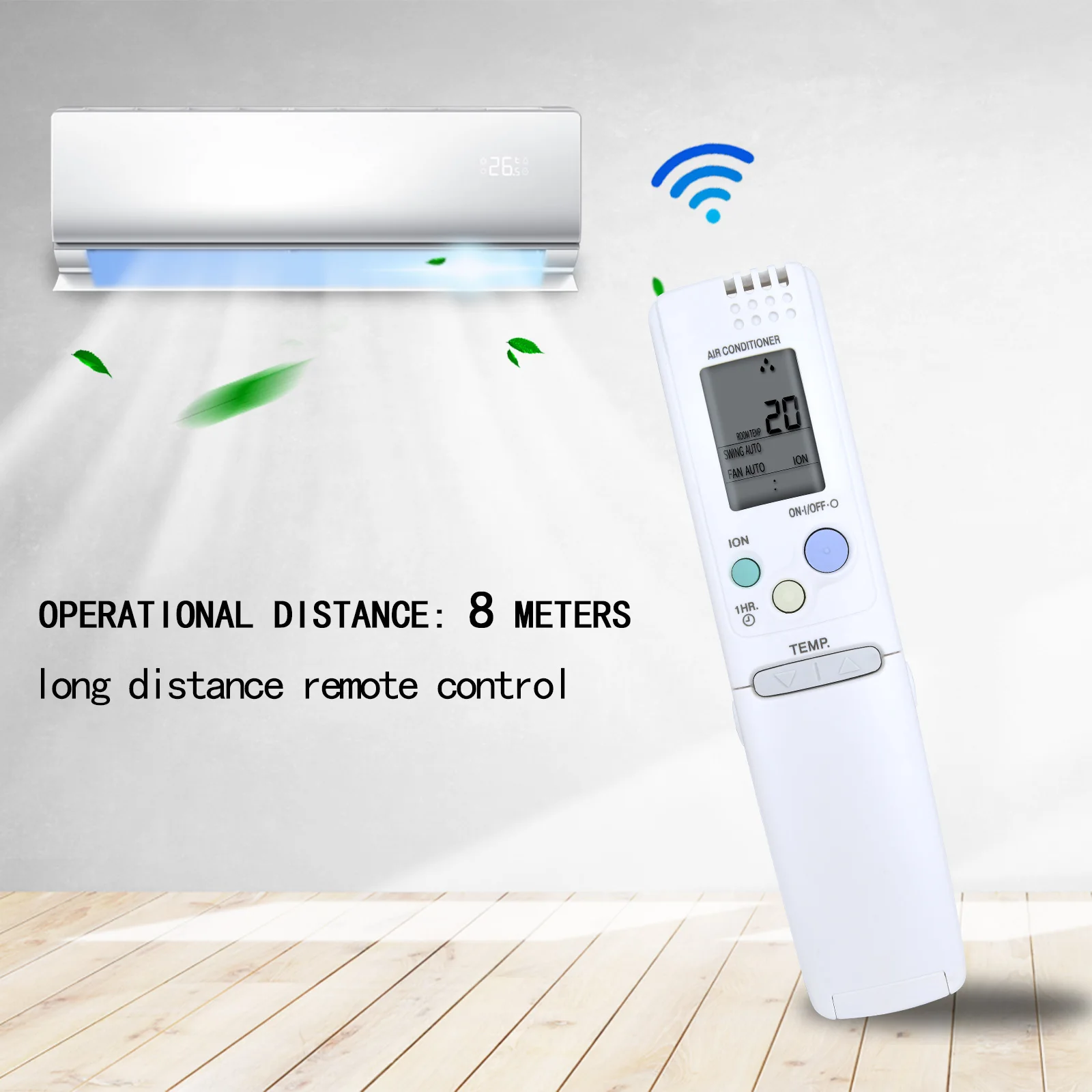 New Remote Control RCS-SR1 RCS-SR2 for Sanyo SAP-S22R KS1872 RCS-SR2 KS2472 air conditioner