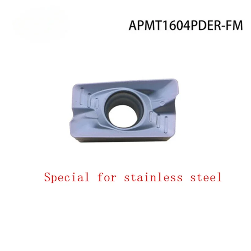 High quality Car blade APMT1604PDER FM/H2/M2/XM stainless steel turning tool APMT1604 is used with turning tool lever lathe tool